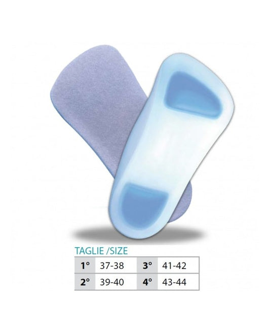 OK PED 3/4 Lined silicone Insoles - Ref. 108 ST
