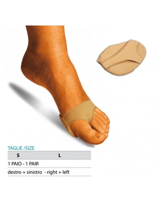 OK PED Elastic Fabric Lined Gel Footsole Protector - Ref. G118 ST