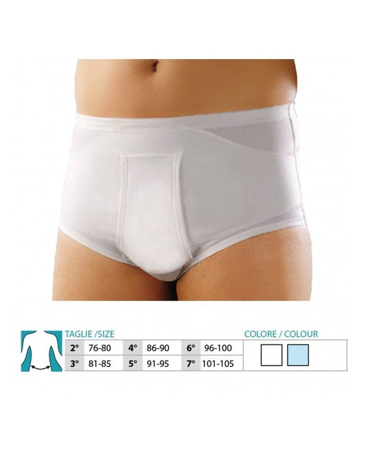 Elastic Supporting Brief  - Male Open Version - Ref. 510 ST