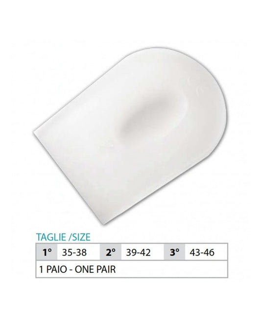 OK PED Flat Silicone Heel Cup - Ref. 99 ST