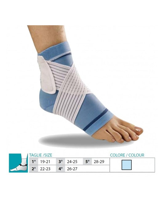 Ankle support with a detached supporting bandage ORIONE® Art.444