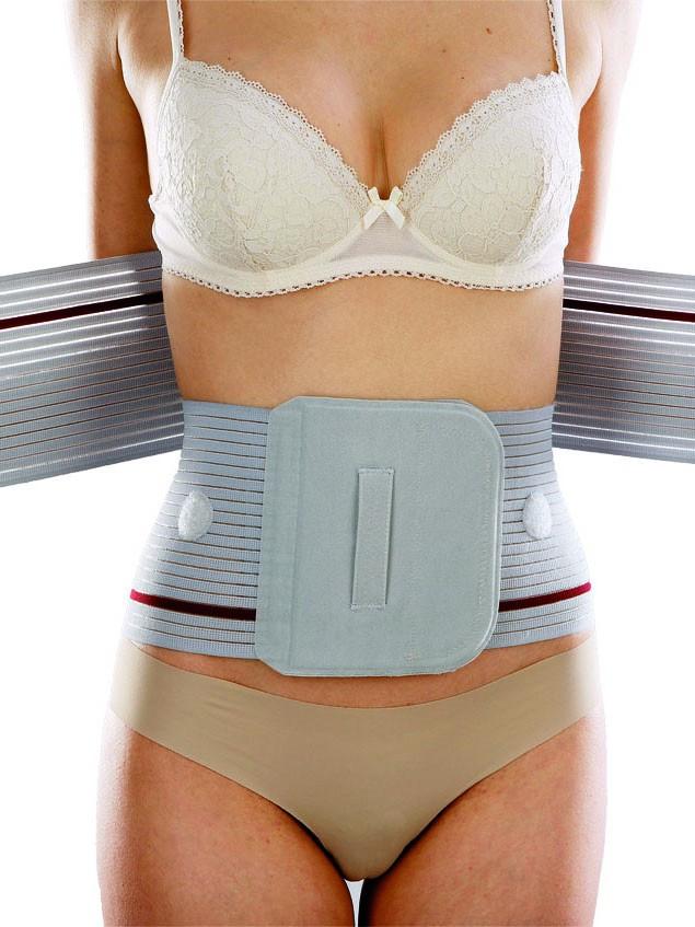 Lumbosacral support with elastic and transpirant fabric ORIONE® Art. 3083