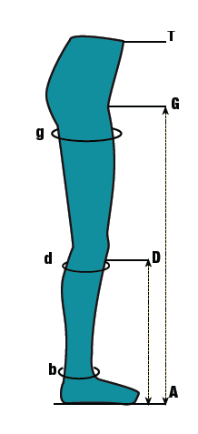 Medical Stockings Calf Length K1 varicose veins Art.401 - Art.501